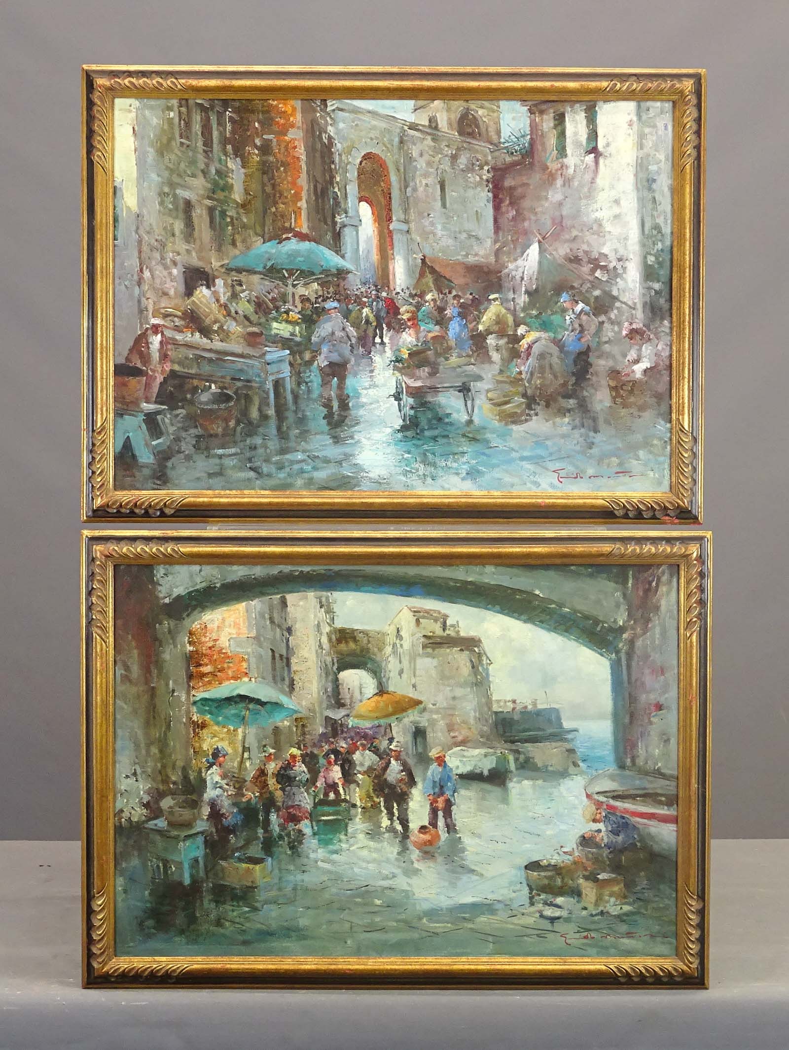 Pair of Italian School Paintings