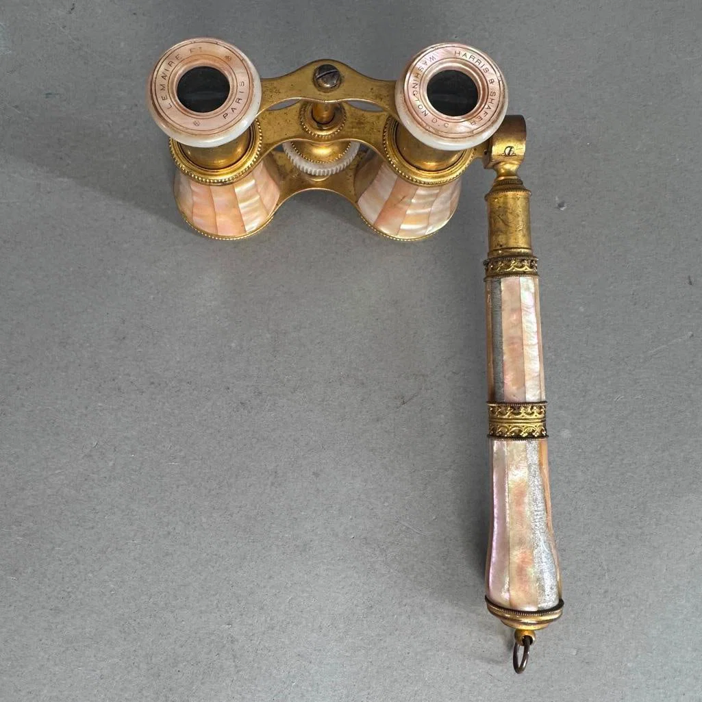 Pair of Lemaire Paris Mother of Pearl Opera Glasses