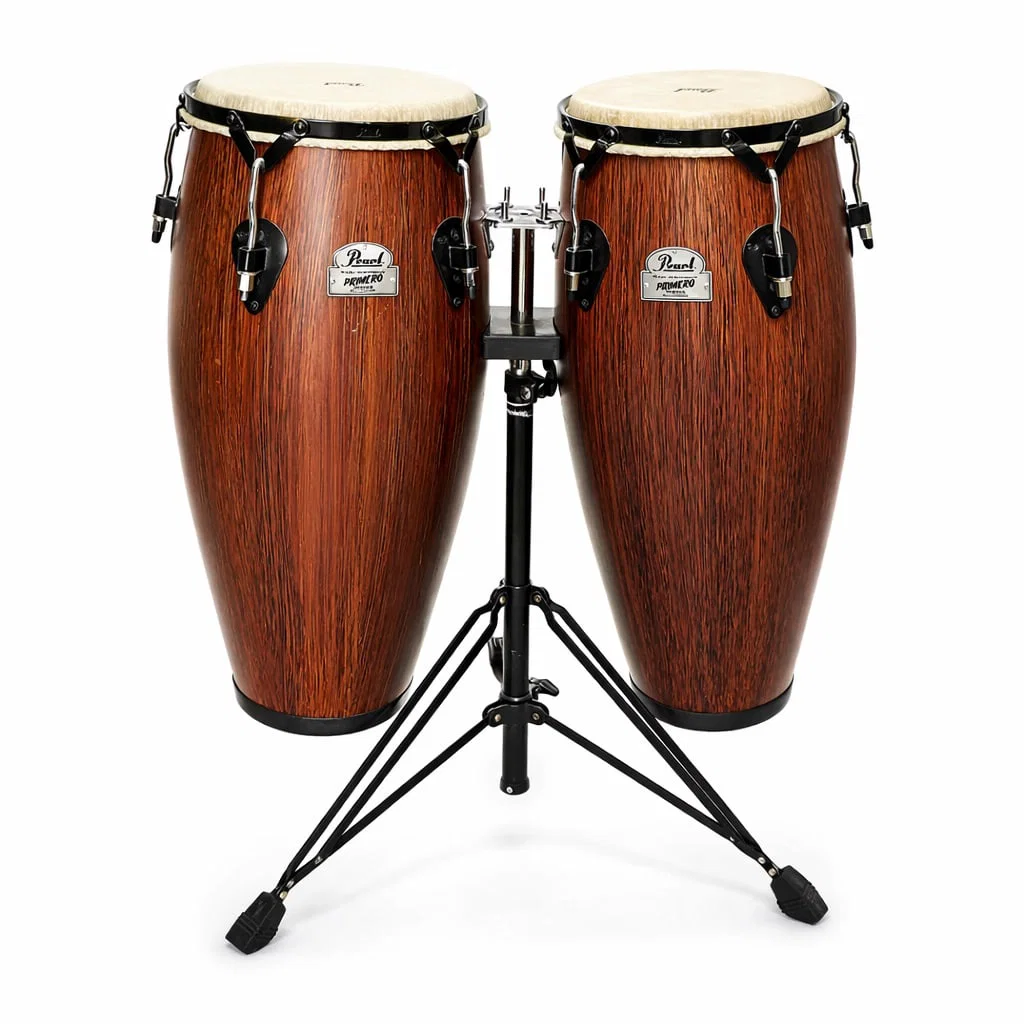 Pair of Pearl Primero Series Conga Drums