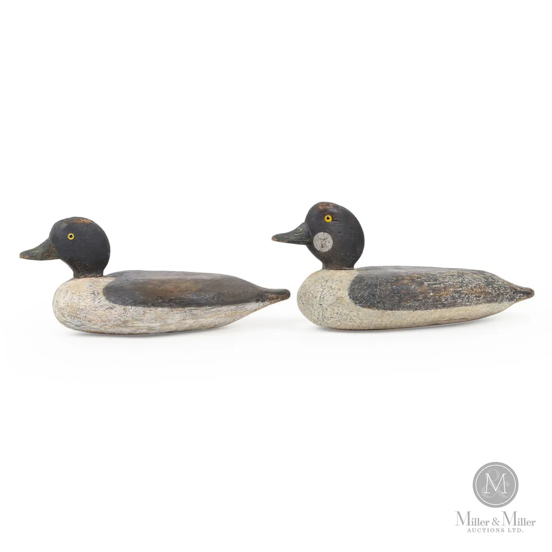 Pair of Quebec Whistlers Decoys