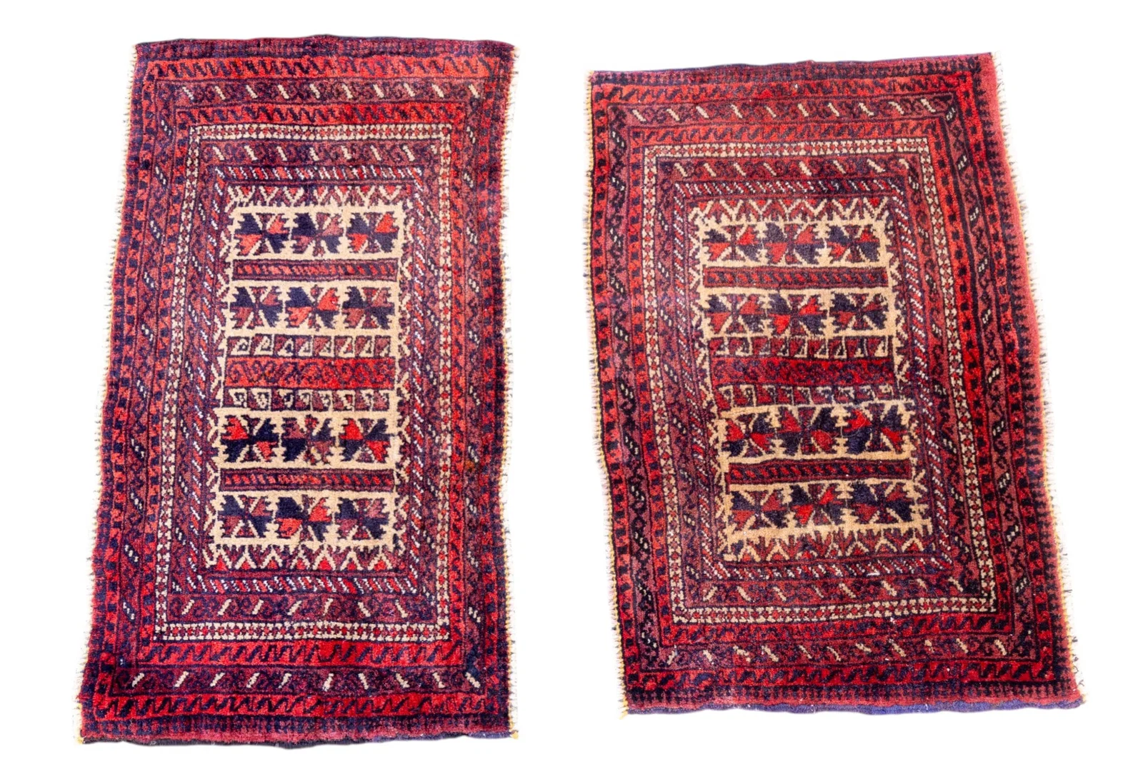 Pair of Semi Antique Baluchi Bag Faces