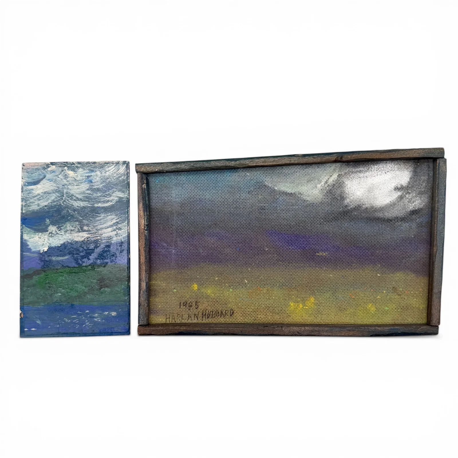 Pair of Small Works by Harlan Hubbard