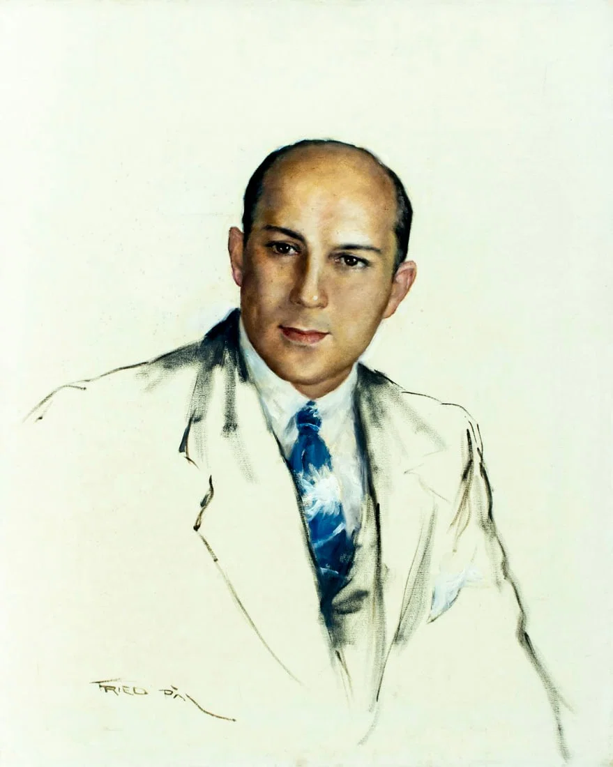 Pal Fried (NY,CA,Hungary,1893-1976) oil painting