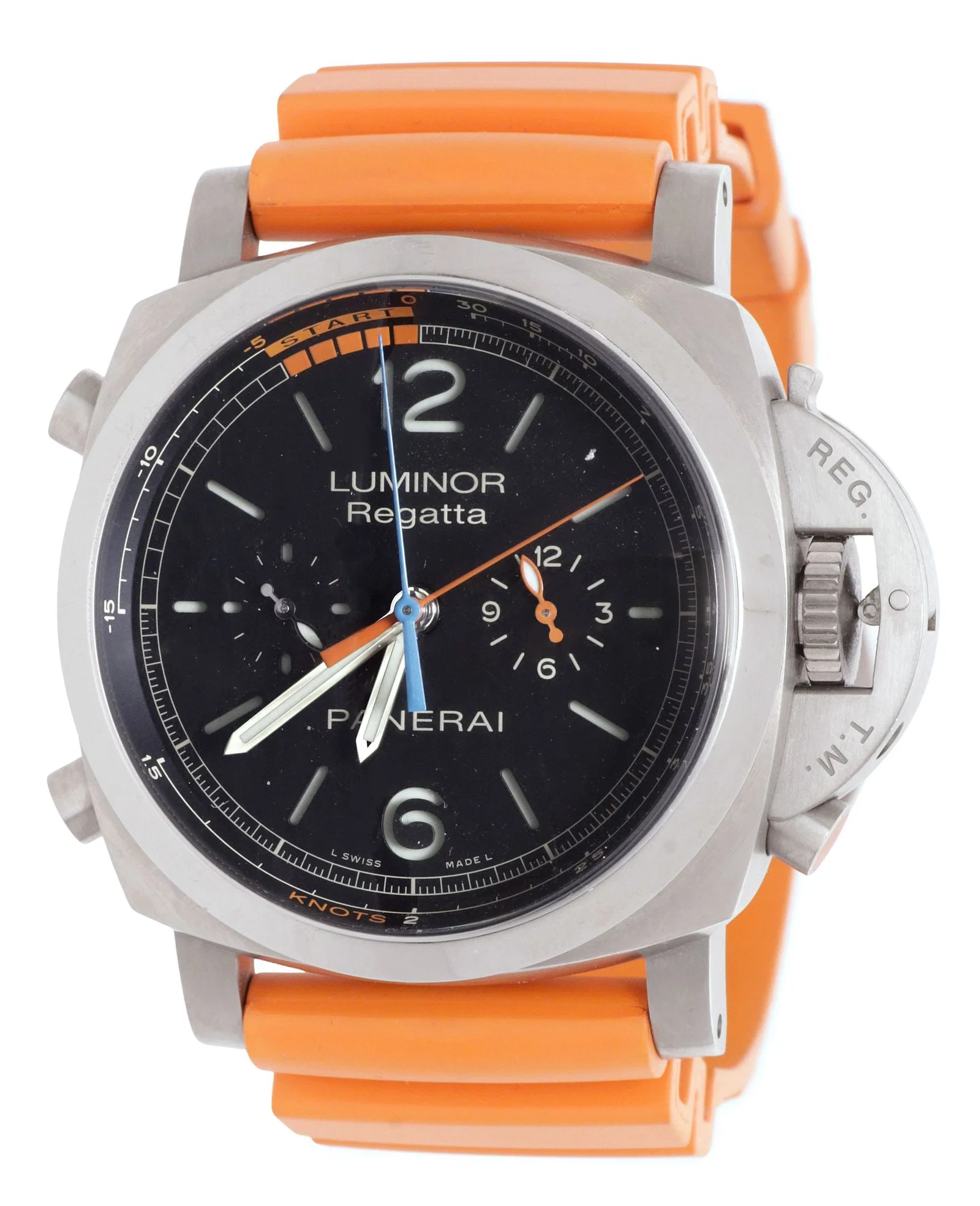 PANERAI LUMINOR REGATTA CHRONOGRAPH WATCH, ORIGINAL PACKAGING