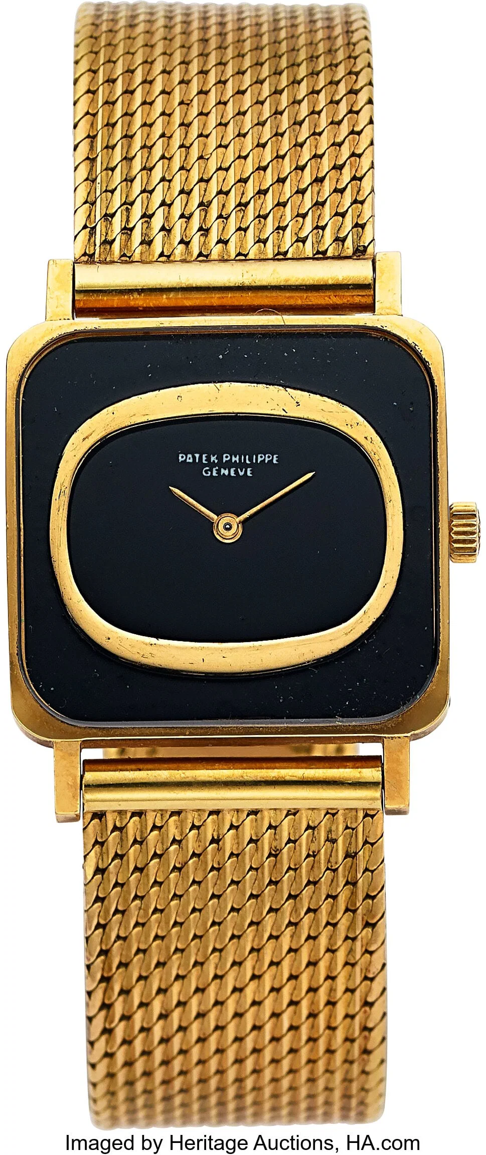 Patek Philippe Square Ellipse 18k Yellow Gold, R