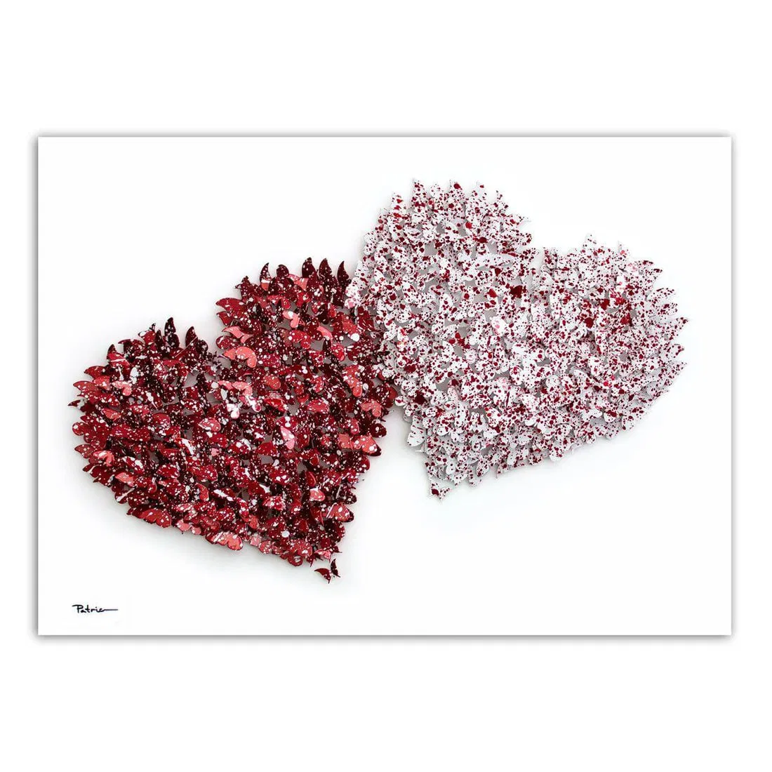 Patricia Govezensky- Original 3D Metal Art on Wood "Synergy"