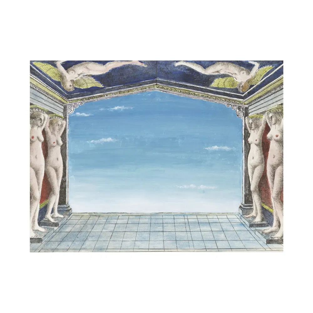 PAUL DELVAUX (1897-1994) Sans titre