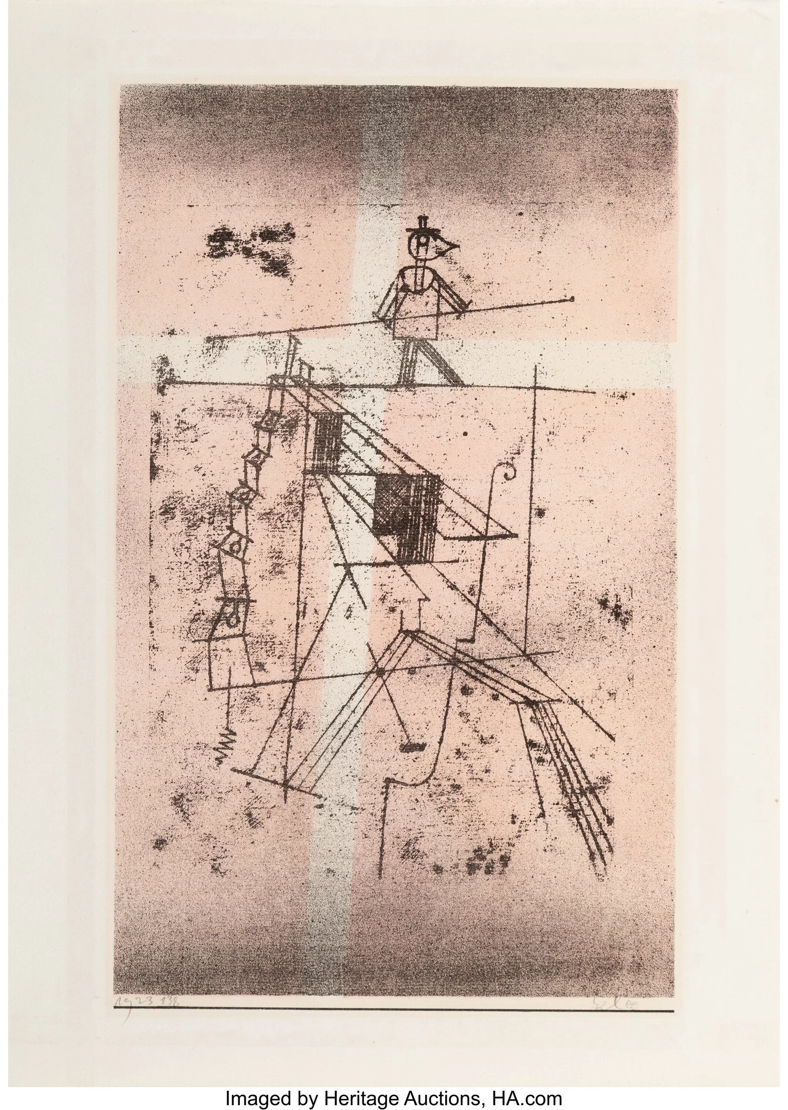 Paul Klee (1879-1940) Seiltänzer, from Die Kuns