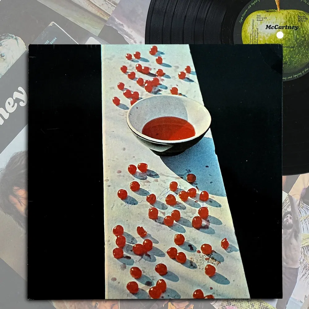 PAUL MCCARTNEY SIGNED "MCCARTNEY" UK LP