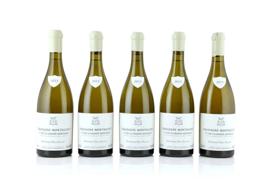 Paul Pillot, Chassagne-Montrachet 1er Cru La Grande Montagne, 2015 (5 x 750ml)