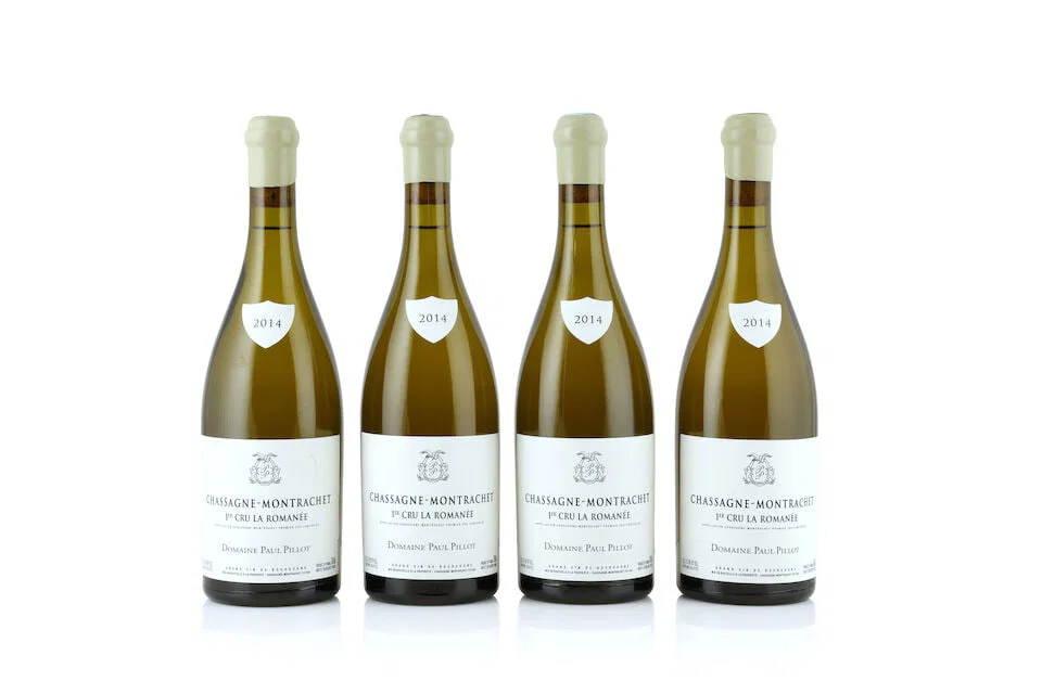 Paul Pillot, Chassagne-Montrachet 1er Cru La Romanée, 2014 (4 x 750ml)