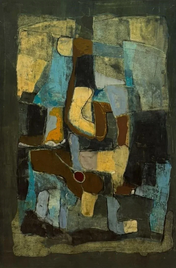 Paul Stauffenegger (1925-2016) Abstract Painting