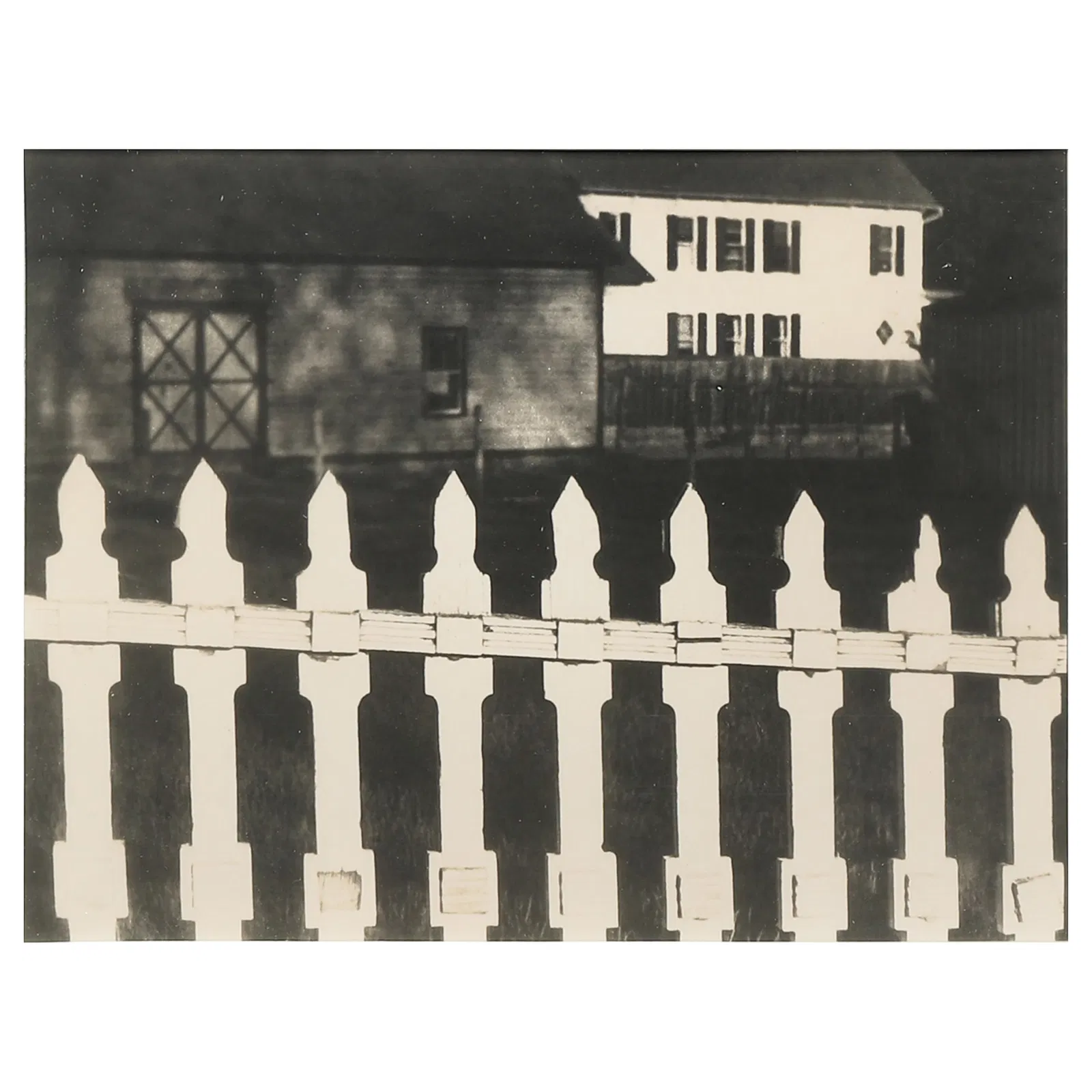 PAUL STRAND (1890–1976)THE WHITE FENCE, PORT KENT, NEW YOR