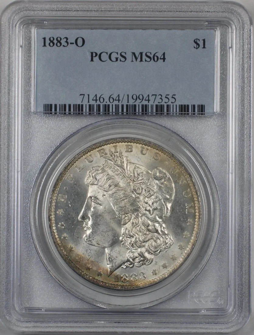 PCGS MS 64 1883-O New Orleans Morgan Dollar Silver Coin