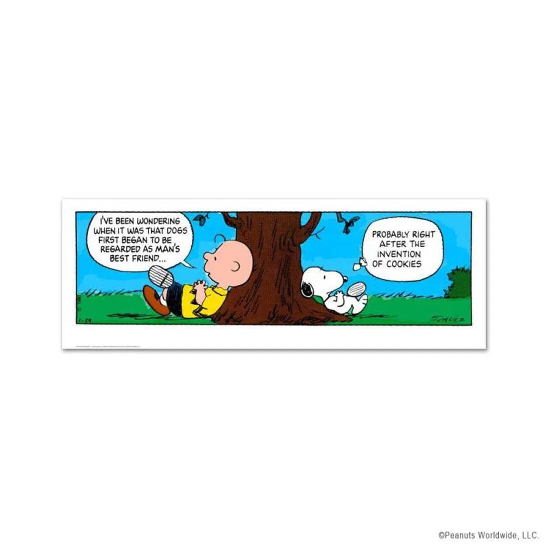 Peanuts, "Invention of Cookies" Hand Numbered Limited Edition Fine Art Print with Certificate of