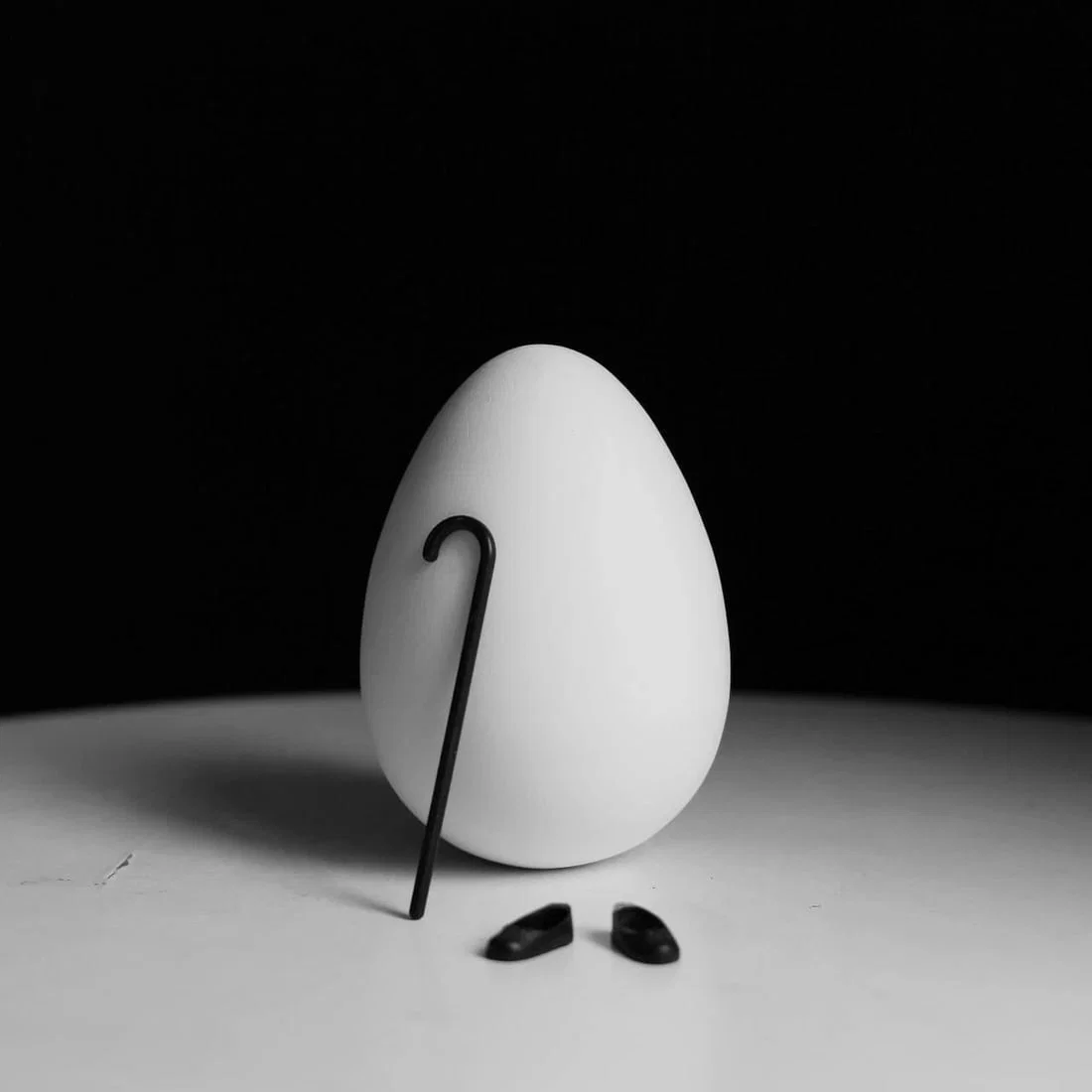 Peekaboo Black and White Photography by Olha Stepanian Ed. of 15 24x24 inches