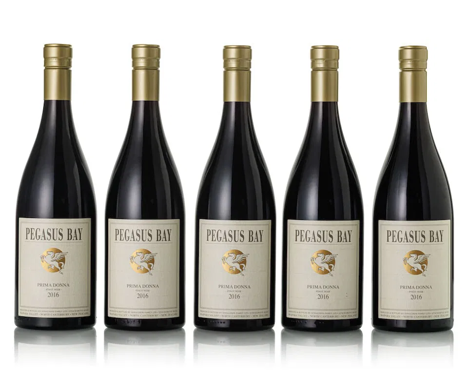 Pegasus Bay Prima Donna Pinot Noir, 2016 (5x 750ml)