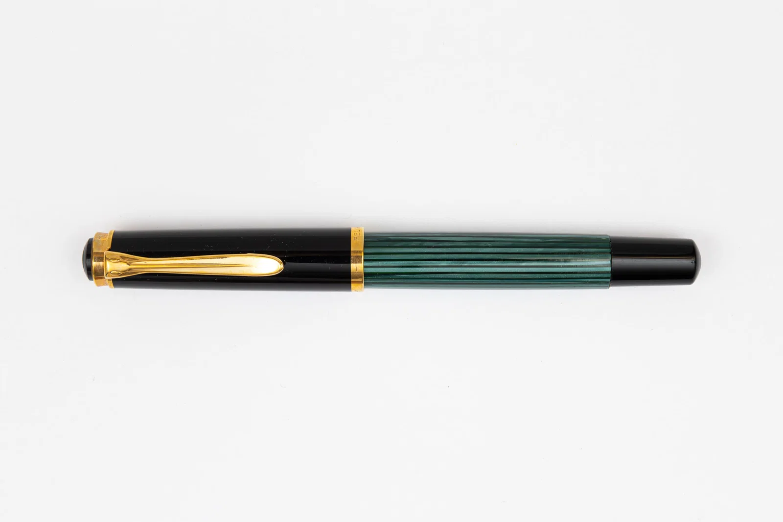 Pelikan M400 Green Striated Pre 1997 Fountain Pen