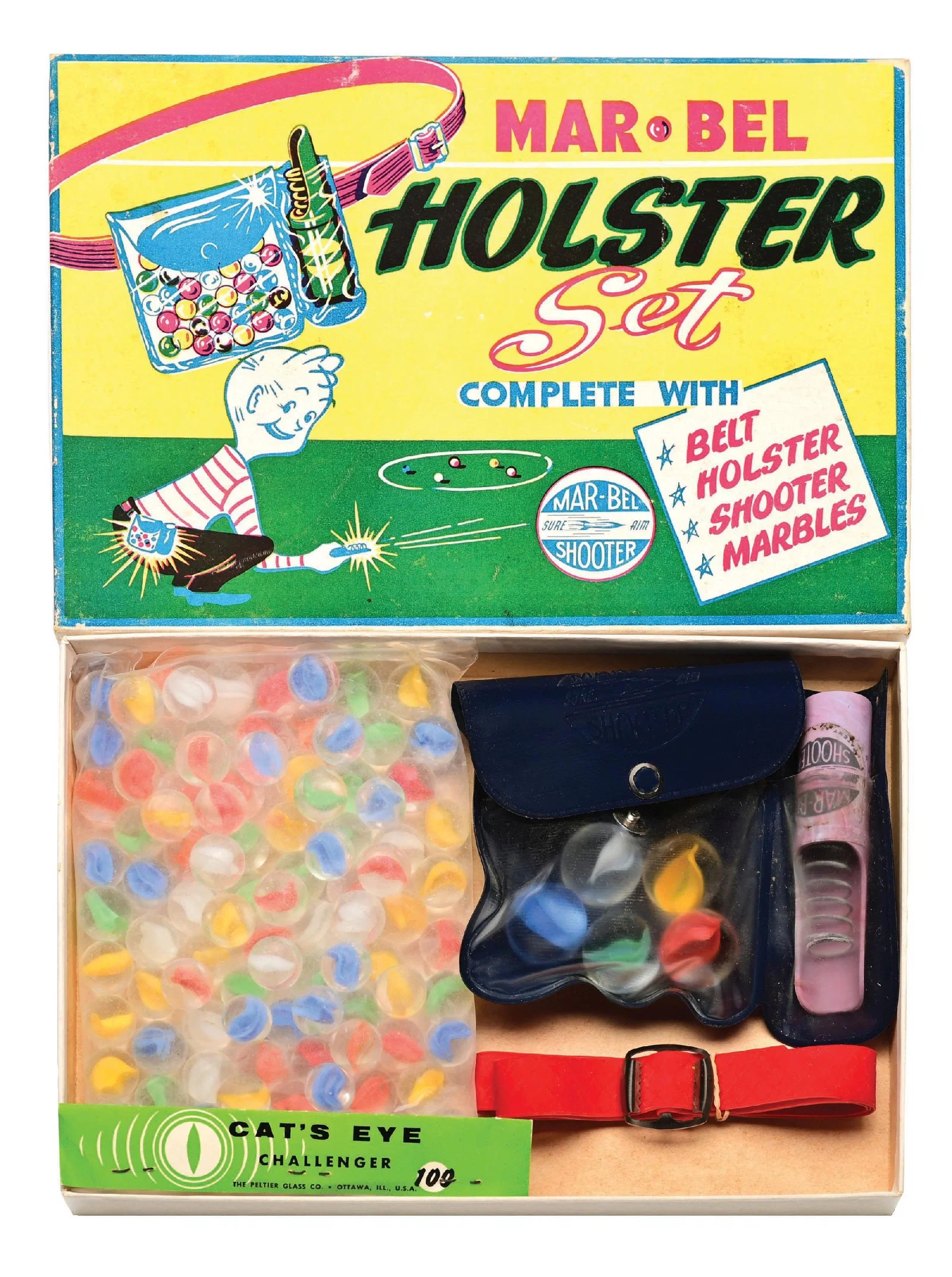 PELTIER RARE MAR-BELL HOSTER SET IN WOODEN CASE