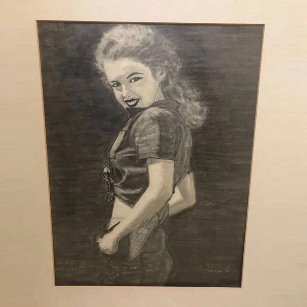 Pencil/charcoal drawings by Kagren Kanso