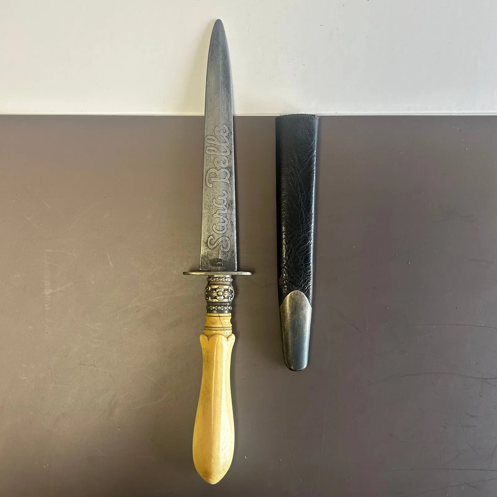 PERSONALIZED PRESENTATION DAGGER ''I POKE BACK''