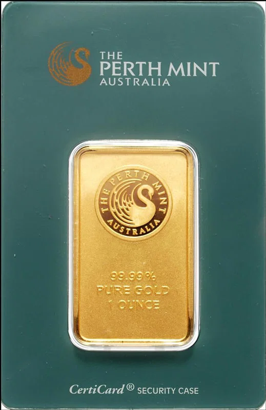 Perth Mint 1 Oz Gold Bar