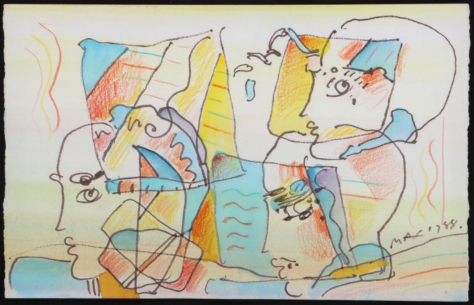 Peter Max (German/American, b. 1937)