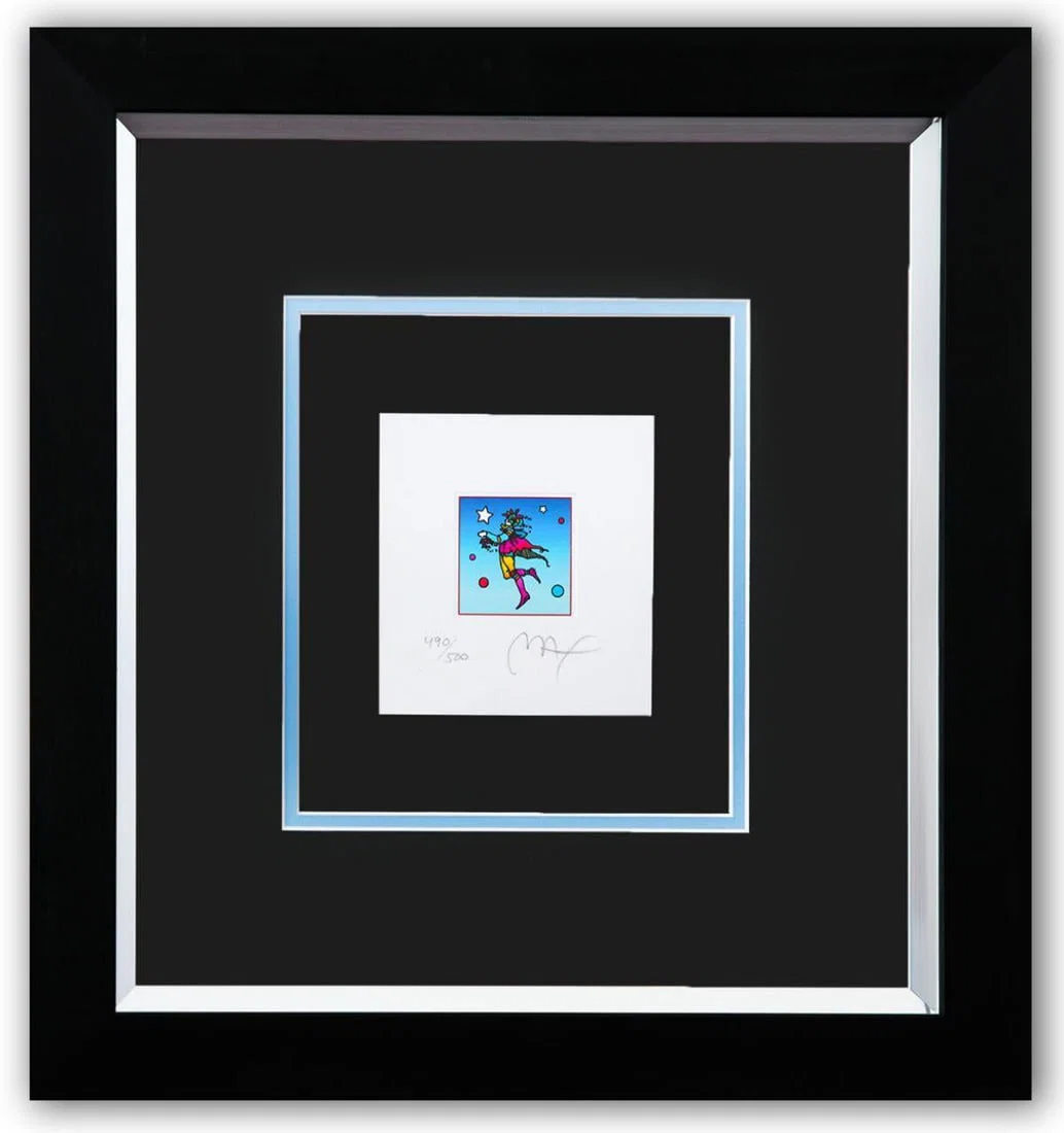 Peter Max- Original Lithograph "Cosmic Jumper"