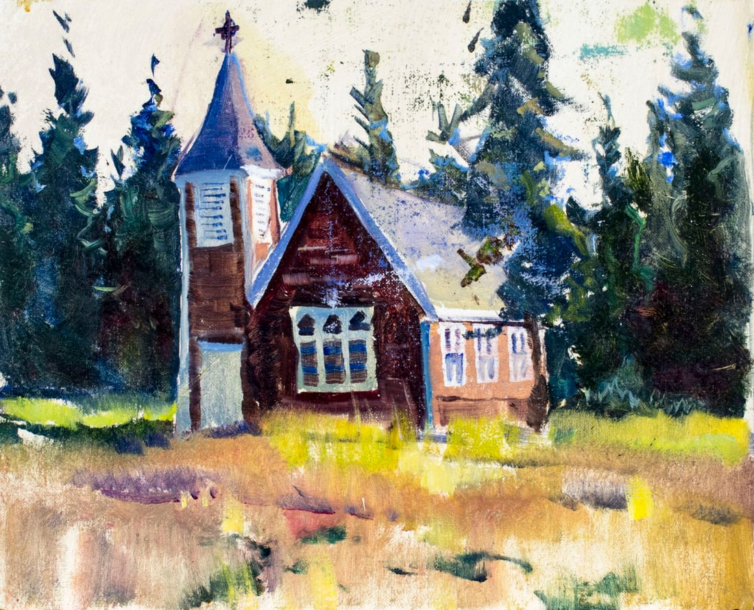 Peter Williams (NY,New Zealand,1934-2018) oil painting