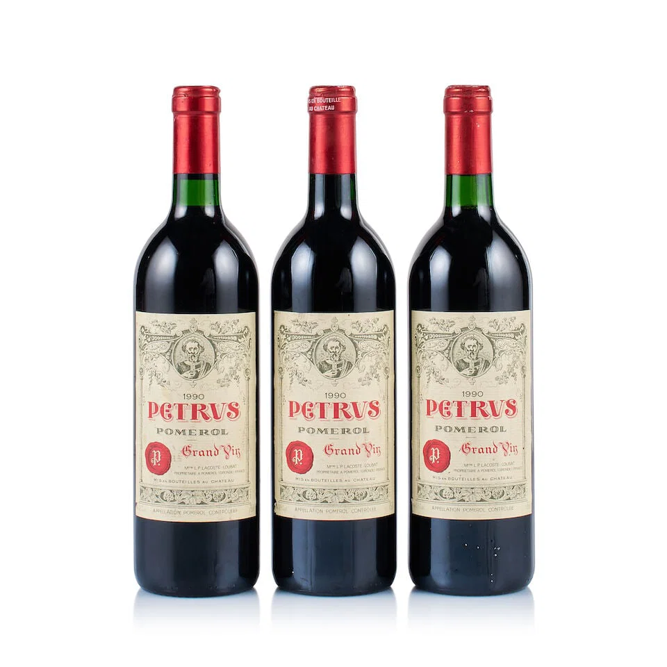 Pétrus, Pomerol, 1990 (3 x 750ml)