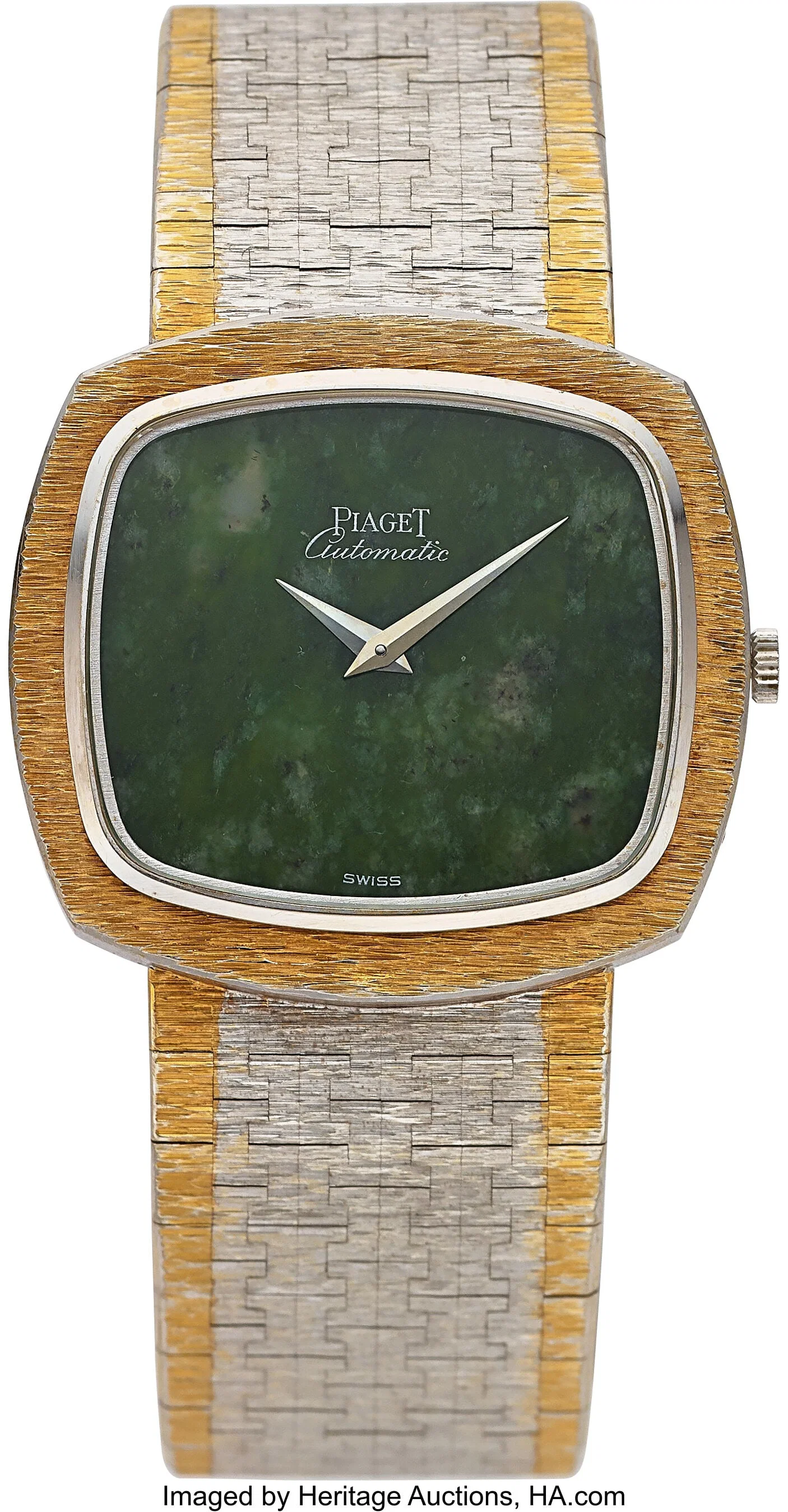 Piaget, Jade Dial, Two Tone 18k, Ref. 12431A6 C