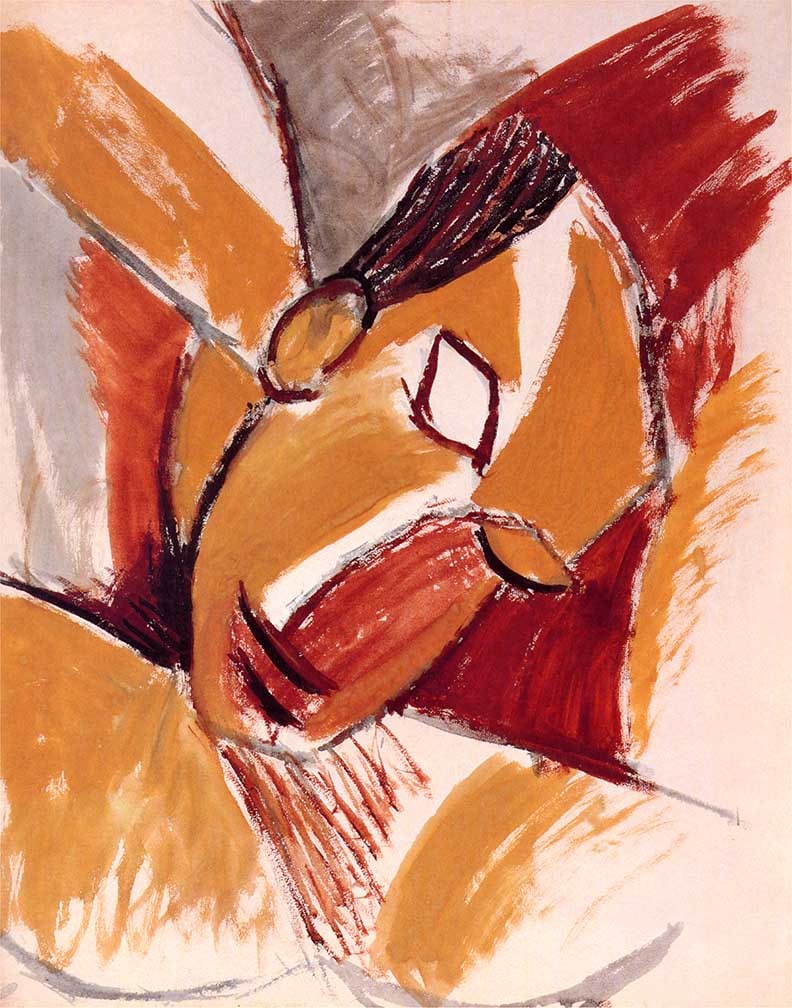 Picasso Study of the left figure Giclee Numbered Edition