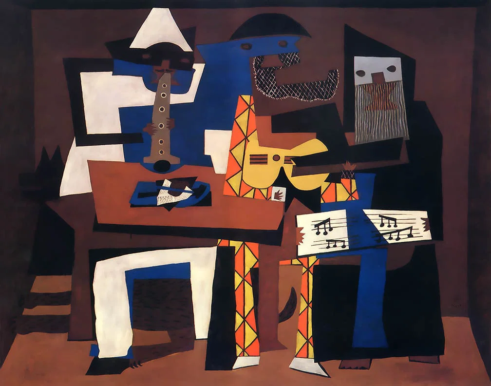 Picasso Three musicien Giclee Numbered Edition