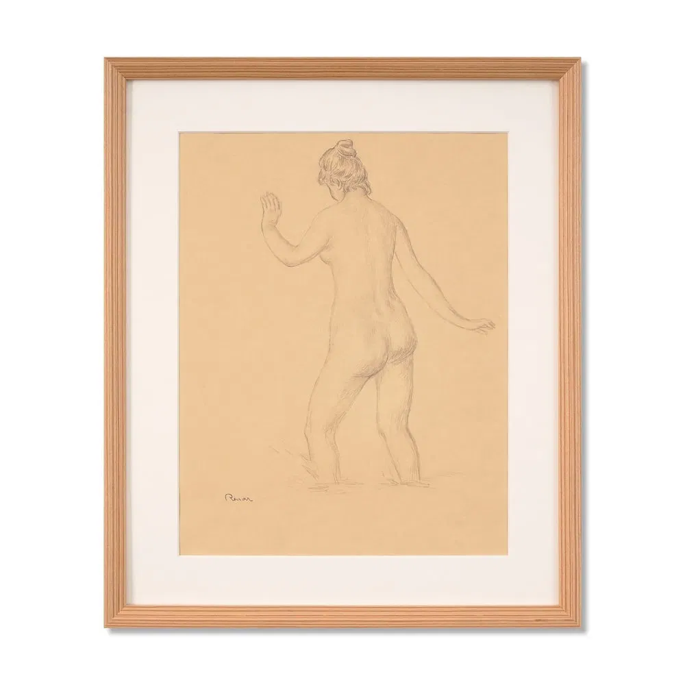 PIERRE-AUGUSTE RENOIR (1841-1919), ATTRIBUTED TO, PENCIL ON PAPER
