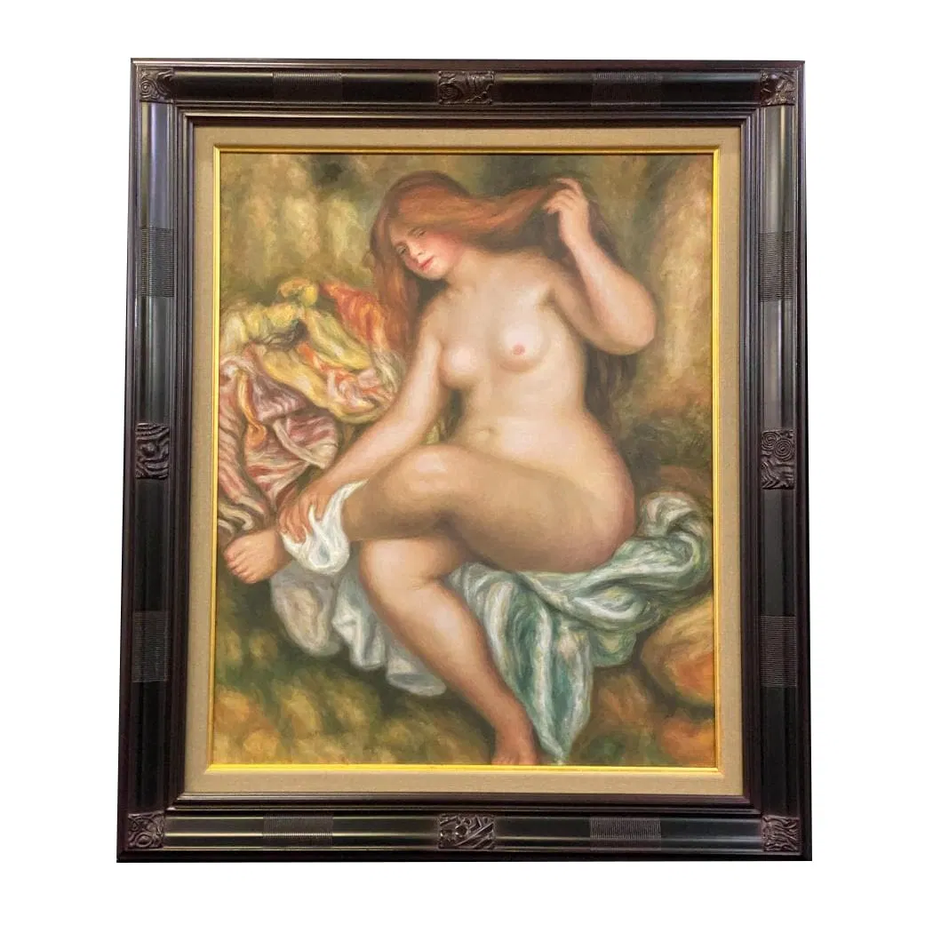 Pierre-Auguste Renoir "Seated Bather" Reproduction Painting F15