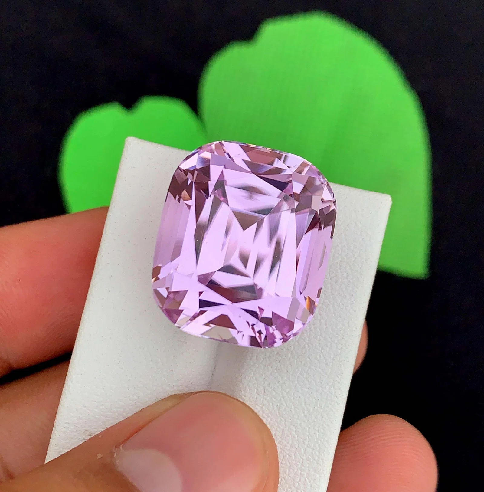 Pink Kunzite Gemstone 52.40 Ct Afghanistan Natural Spodumene Large Collector Statement Gem