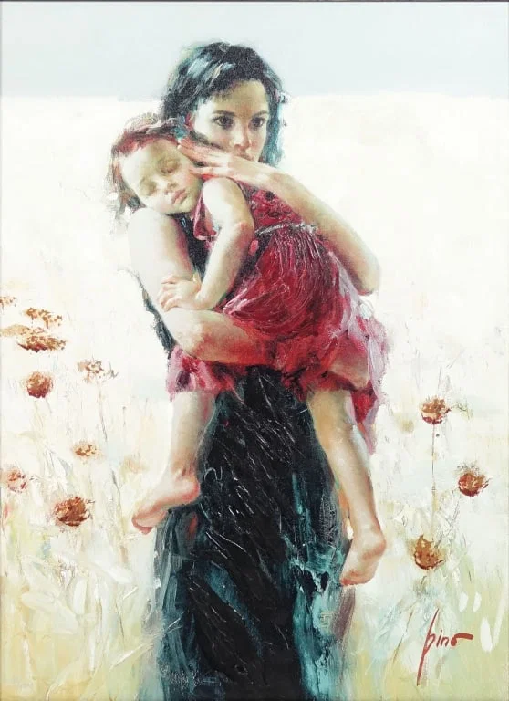 Pino "Maternal Instincts" Lim Ed Sgd Giclee Print