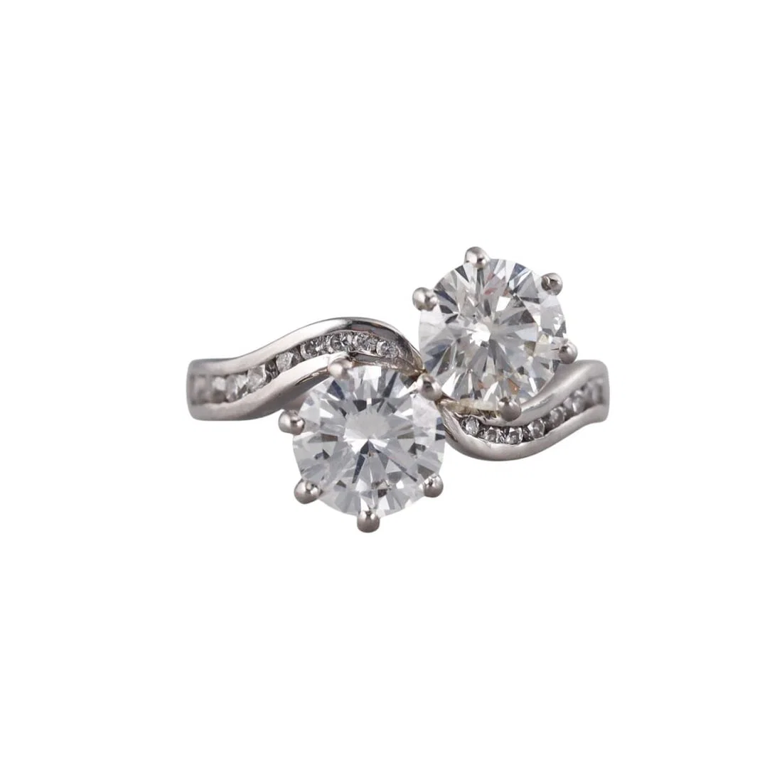 Platinum 3.50ctw Diamond Ring