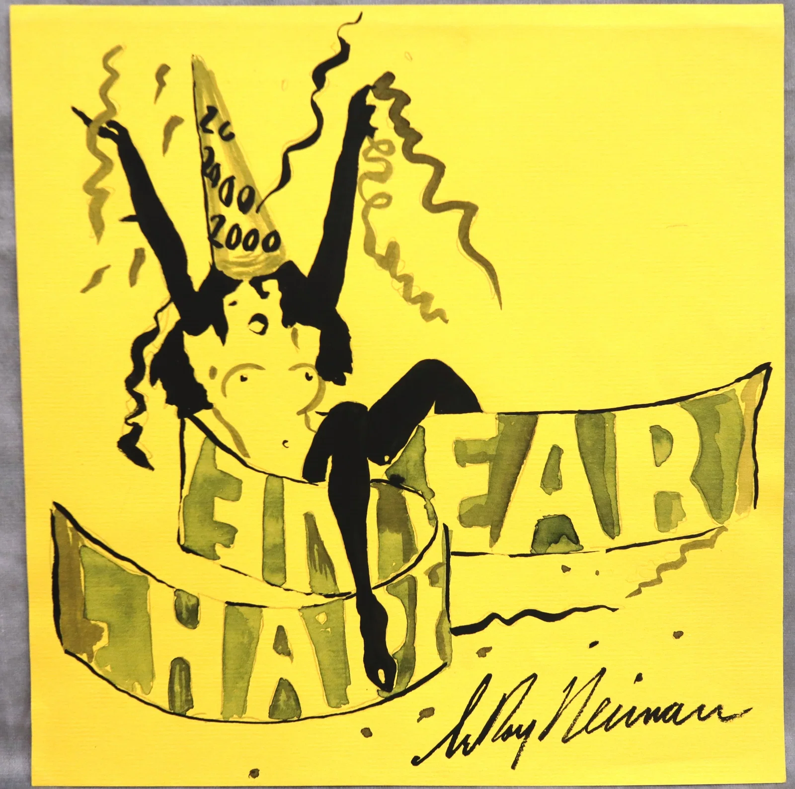 Playboy | LeRoy Neiman Femlin Y2K, Original Drawing