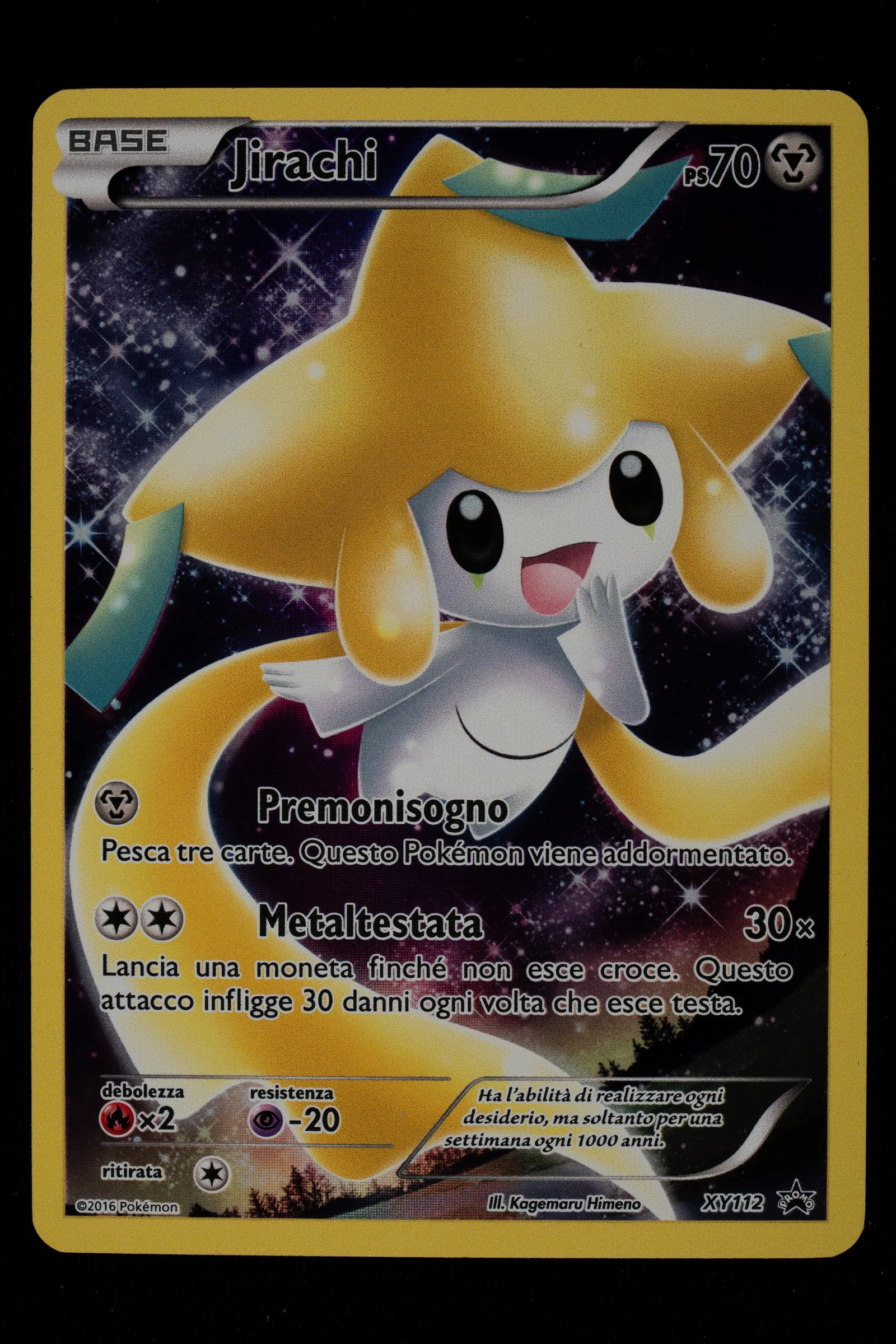 Pokémon - Jirachi Promo XY 20th Anniversary Italian - RAW
