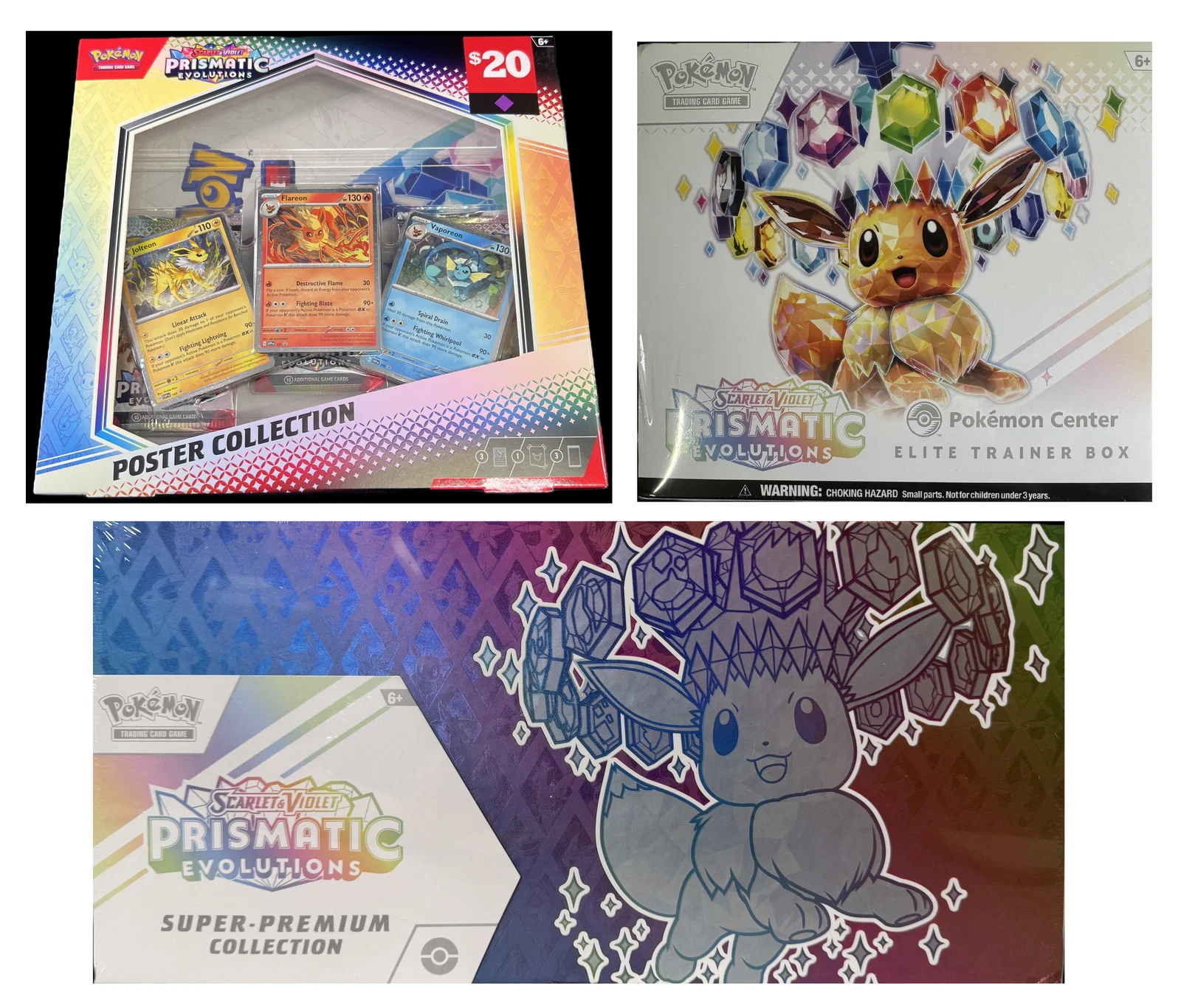 Pokemon TCG Scarlet & Violet Prismatic Evolutions Collection