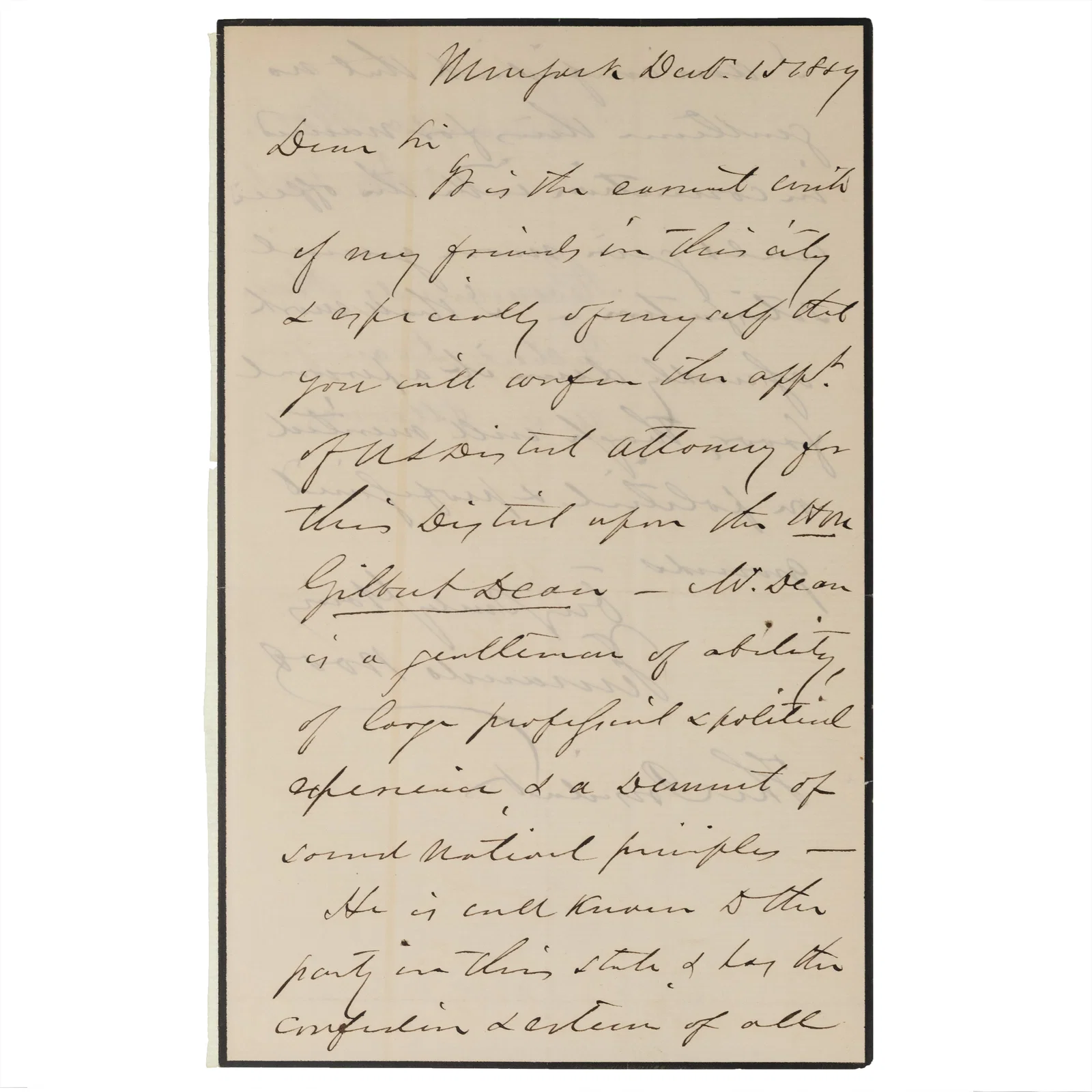 [POLITICS] "I Shall Deem It a Personal Favor," Corrupt NYC Mayor Pressures President Franklin Pierce