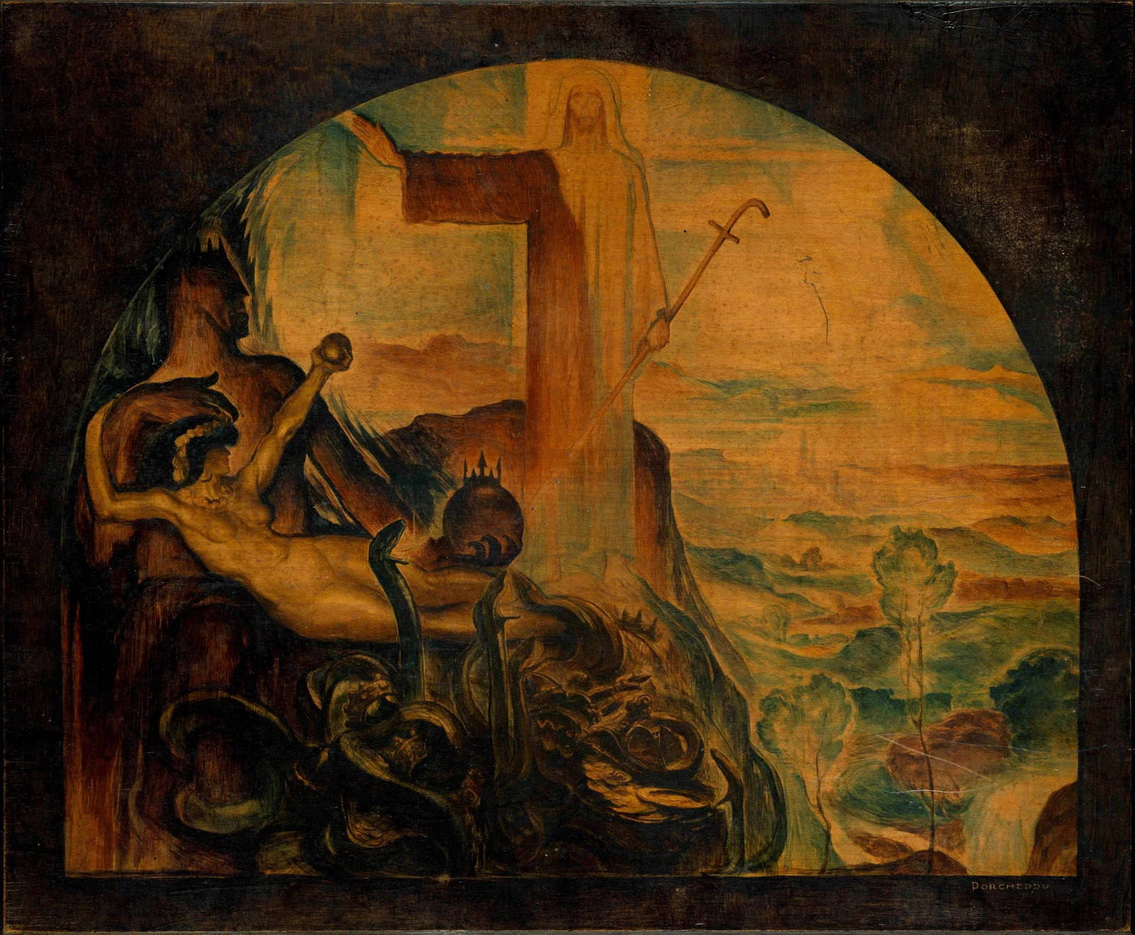 Porcheddu Giuseppe - "La cacciata dall‘Eden", anni 30