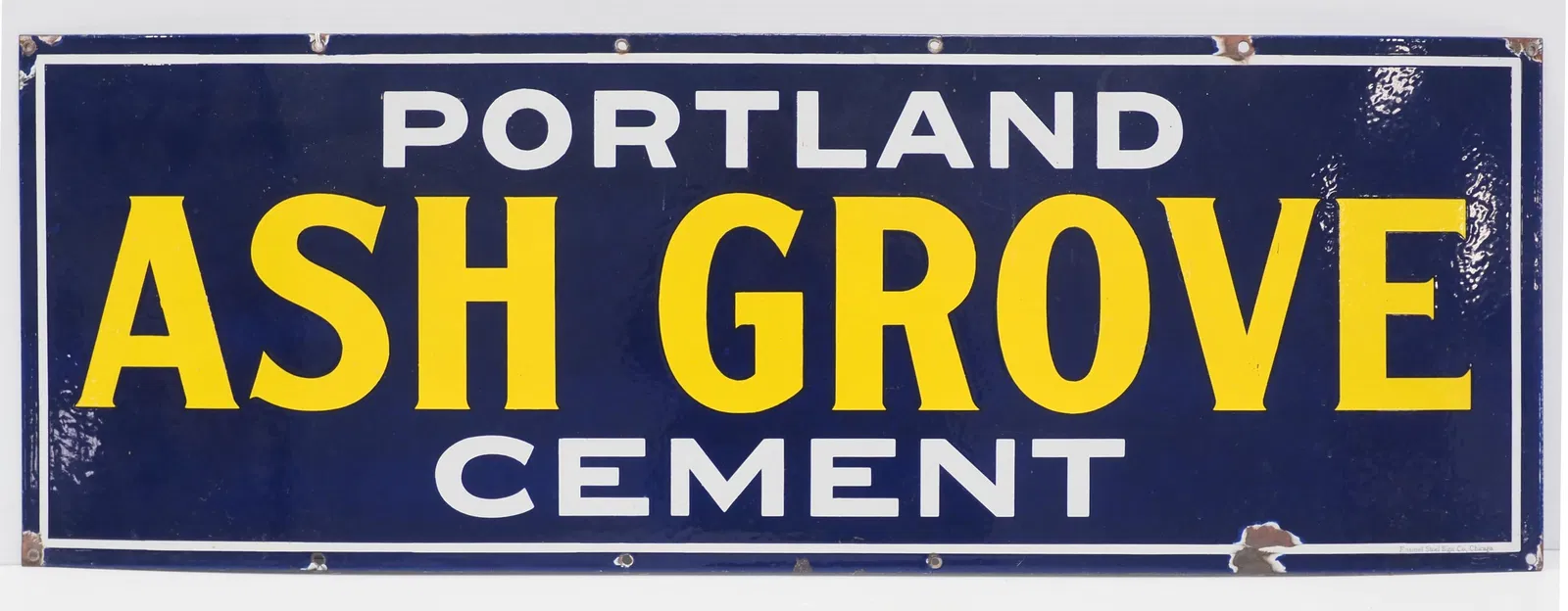 Portland Ash Grove Cement sign