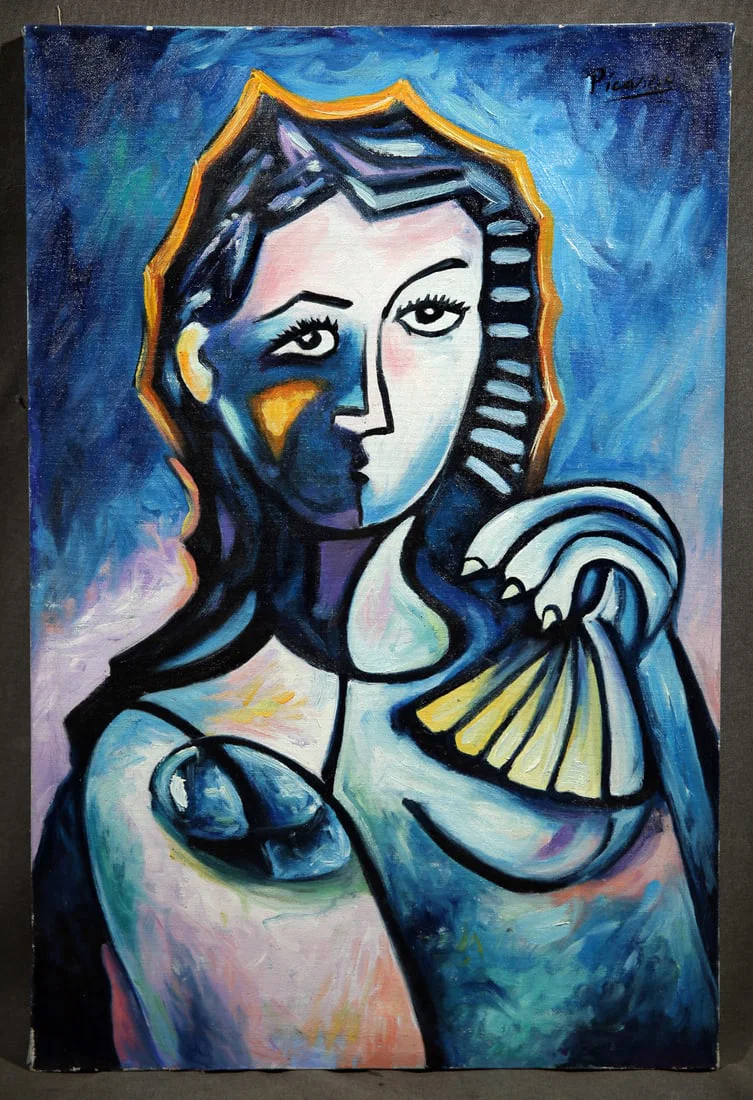 Portrait of Woman - After Picasso