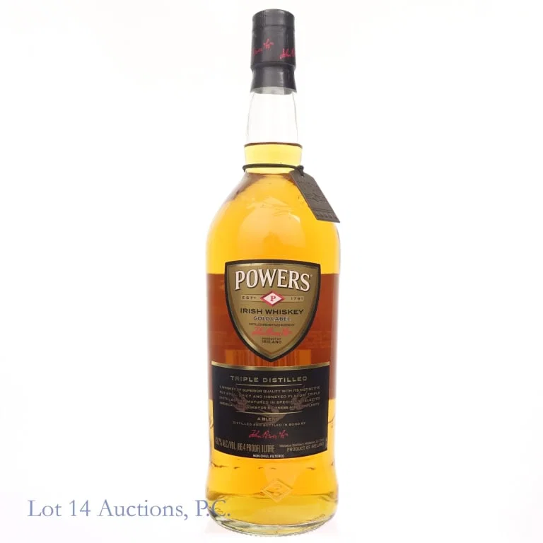 Powers Triple Distilled Gold Label Irish Whiskey