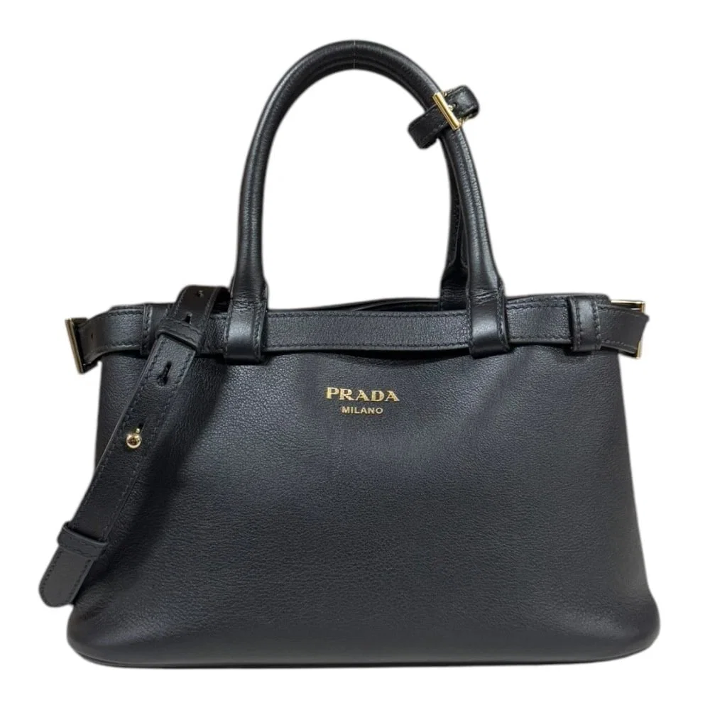 PRADA SHOULDER BAG CROSS BODY LEATHER SMALL BAG
