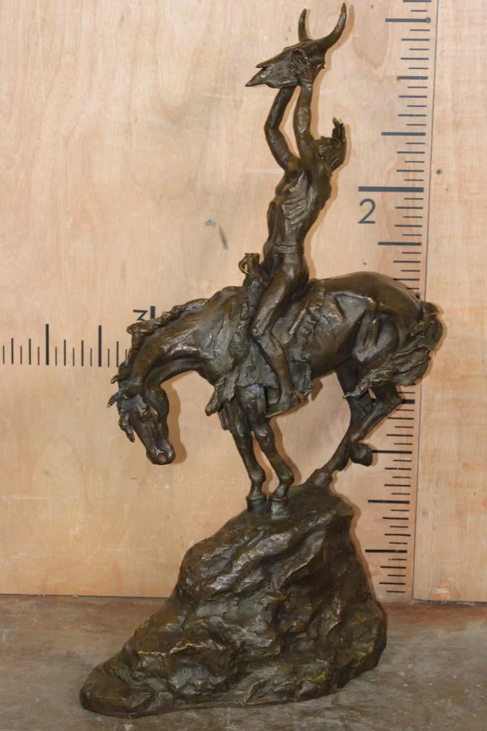 "Prayer to the Healing Spirit" by Burk McChain BRONZE Sculpture