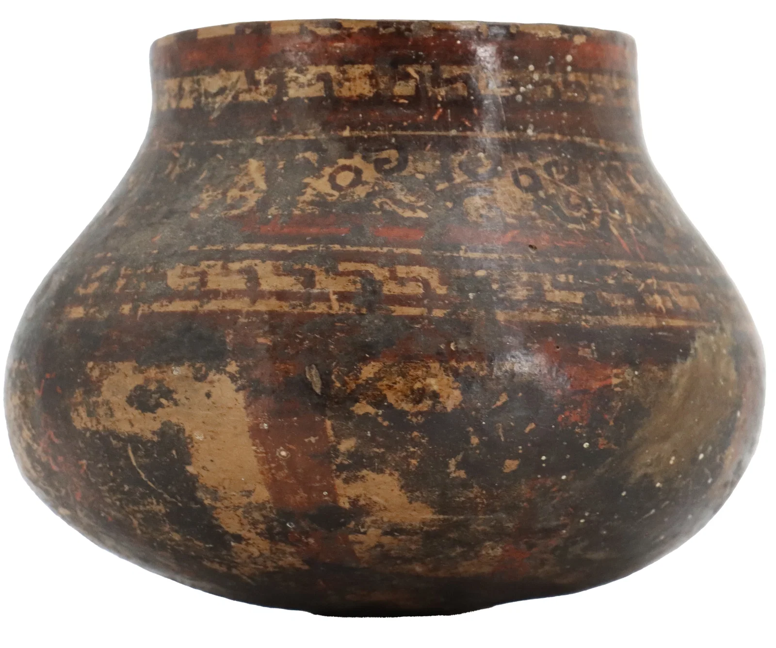 Pre-Columbian Nazca Polychrome Ceramic Bowl