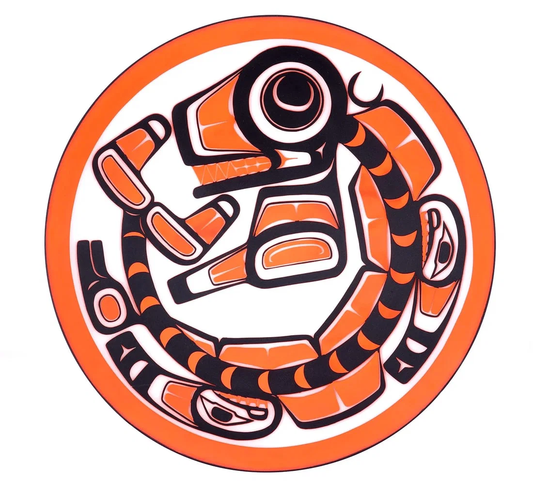 Preston Singletary Sea Monster Glass Art